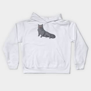 Beach Cat Kids Hoodie